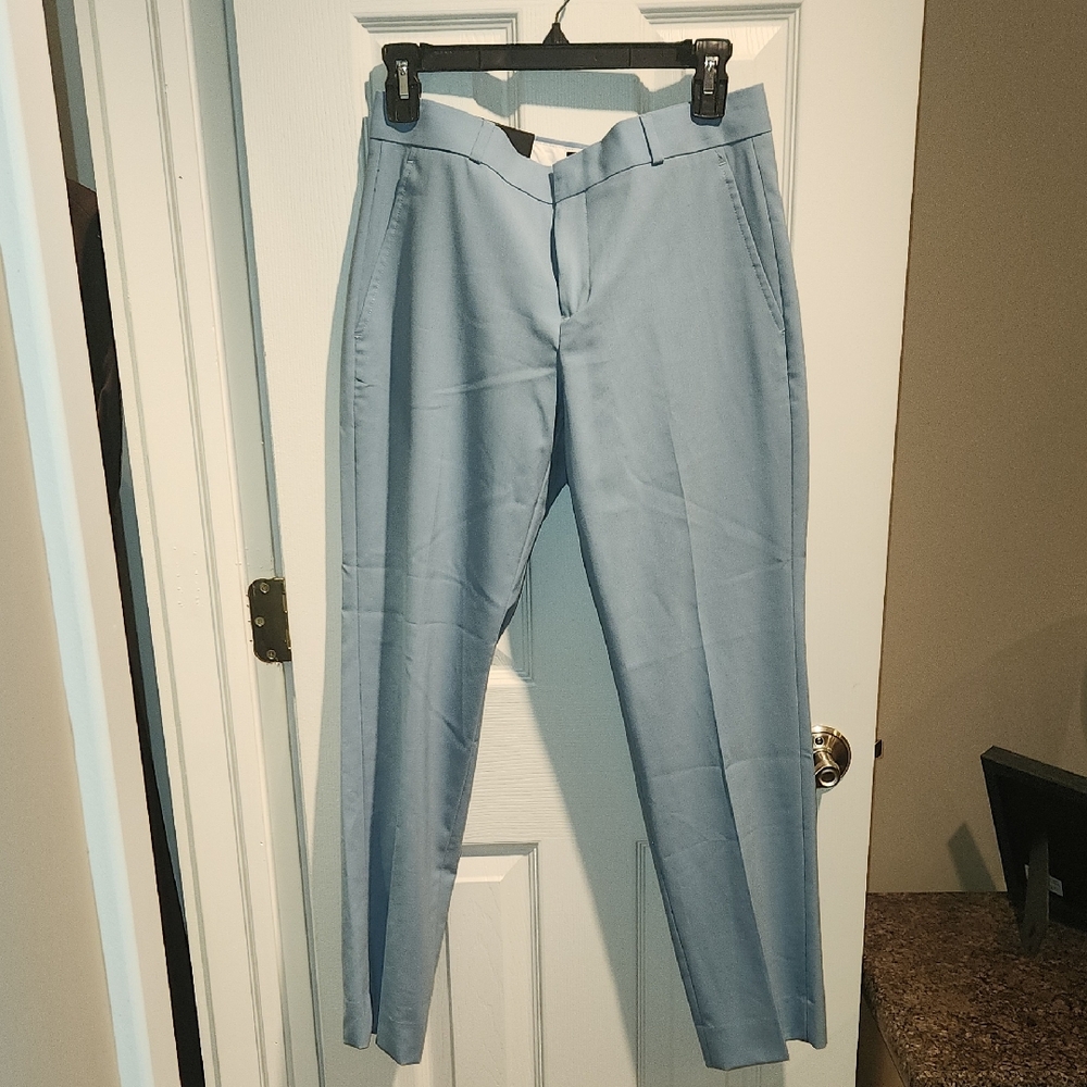 Banana Republic Women's Sky Blue Dress Pants
